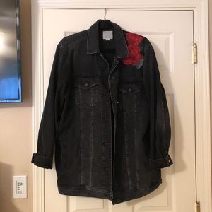 Embroidered Denim Jacket